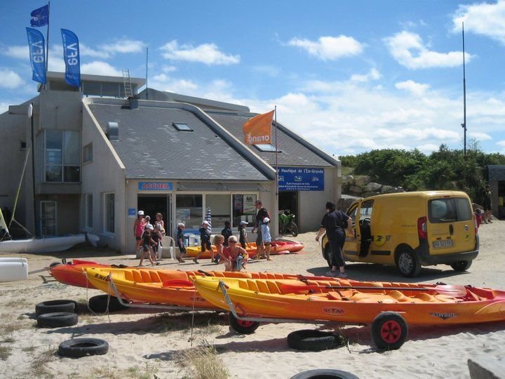 Activités à la Base Nautique de l'Île Grande